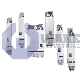 DKC11.3-040-7-FW | The DKC11.3-040-7-FW drive controller is manufactured by Bosch Rexroth Indramat. This version 3 unit operates with a 40A type current and its firmware is Sold Separately. | Image