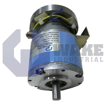 2VM61-000-2 | VM Series Low Inertia PMDC Servomotor manufactured by Pacific Scientific. This Low Inertia PMDC Servomotor features a Medium torque-constant winding of Rated Current (Continuous) along with a 3.1-5.7 A Rated Voltage. | Image