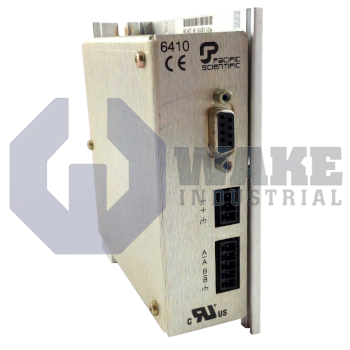6410-005 | 6410 Series Stepper Drive manufactured by Pacific Scientific. This Stepper Drive features a Power Level of 7.1 A peak, 5 A rms 24-75 Vdc along with a Customization Number of Factory Assigned. | Image