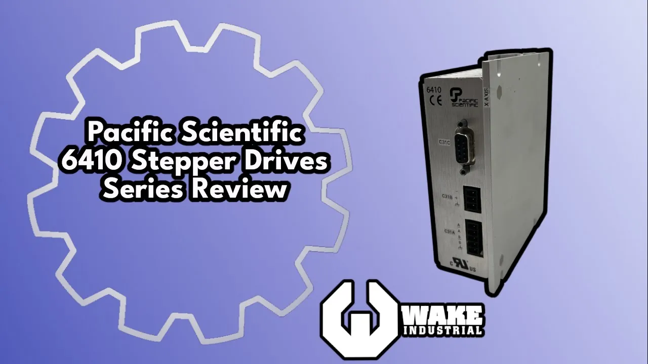 This is a series review for the 6410 stepper drive from PacSci