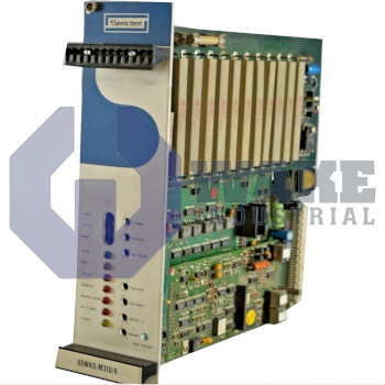 65WKS-M310/6-PO | The 65WKS-M310/6-PO is a retired drive from the 60wks Analog Servo Amplifier Series retired by Kollmorgen. It features a 3 X 80- 220/50 ... 60Hz +max. 10% rated supply voltage and a 310 V rated DC-link voltage. The 65WKS-M310/6-PO can hold a ballast circuit pulse power of 5.4 kW and a 200 W ballast circuit continuous power reading. | Image