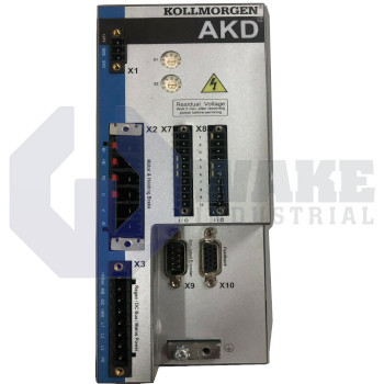 AKD-B01206-NAAN-0000 | The AKD-B01206-NAAN-0000 is manufactured by Kollmorgen as part of the AKD Servo Drive Series. These drives are fast, and flexible drives with features such as a drive continous output power of 4000 Watts and a rated supply voltage of 120/240 V. As well as, Rated output current of 12 A and a peak output current of 30 A. AKD drives offer the greatest output in a compact body. | Image