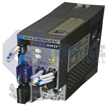 AKD-P00306-NBAN-0000 | The AKD-P00306-NBAN-0000 Ethernet servo drive has a standard width housing. This drive features an analog connectivity option. It features no scope for extension with option cards. | Image