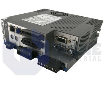 AKD-P00306-NBEC-0069 | The AKD-P00306-NBEC-0069 is manufactured by Kollmorgen as part of the AKD Servo Drive Series. These drives are fast, and flexible drives with features such as a drive continous output power of 1100 Watts and a rated supply voltage of 120/240 V. As well as, Rated output current of 3 A and a peak output current of 9 A. AKD drives offer the greatest output in a compact body. | Image