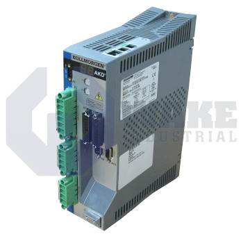 AKD-P01207-NACN-0056 | The AKD-P01207-NACN-0056 is manufactured by Kollmorgen as part of the AKD Servo Drive Series. These drives are fast, and flexible drives with features such as a drive continous output power of 8000 Watts and a rated supply voltage of 240/480 V. As well as, Rated output current of 12 A and a peak output current of 30 A. AKD drives offer the greatest output in a compact body. | Image