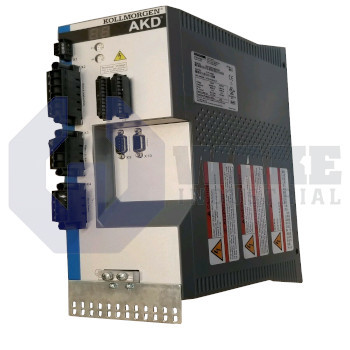 AKD-P02407-NBAN-0000 | The AKD-P02407-NBAN-0000 is manufactured by Kollmorgen as part of the AKD Servo Drive Series. These drives are fast, and flexible drives with features such as a drive continous output power of 16000 Watts and a rated supply voltage of 240/480 V. As well as, Rated output current of 24 A and a peak output current of 48 A. AKD drives offer the greatest output in a compact body. | Image