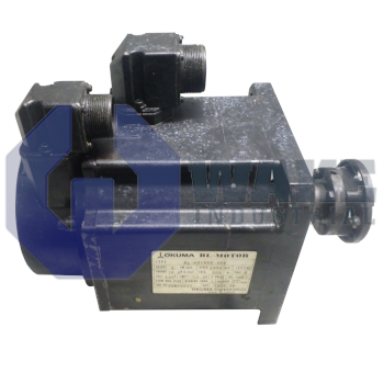 BL-MC90E-20T | The BL-MC90E-20T is manufactured by Okuma as part of their BL Servo Motor Series. This servo motor features a 1.5 kW rated output and a rated current of 7.5 Arms. The BL-MC90E-20T also boasts a 9.7 A current limit. | Image