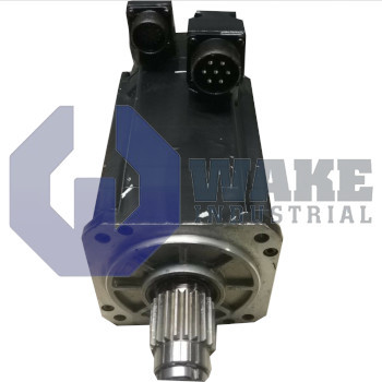 BL-MC140E-30T | The BL-MC140E-30T is manufactured by Okuma as part of their BL Servo Motor Series. This servo motor features a 2.8 kW rated output and a rated current of 12.5 Arms. The BL-MC140E-30T also boasts a 21 A current limit. | Image