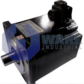 BL-MC150E-20S | The BL-MC150E-20S is manufactured by Okuma as part of their BL Servo Motor Series. This servo motor features a 16 kW rated output and a rated current of 13.4 Arms. The BL-MC150E-20S also boasts a 22.5 A current limit. | Image