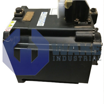BL-ME100J-30SB | The BL-ME100J-30SB is manufactured by Okuma as part of their BL Servo Motor Series. This servo motor features a 3 kW rated output and a rated current of 14.6 Arms. The BL-ME100J-30SB also boasts a 18.8 A current limit. | Image