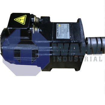 BL-MH301E-12S | The BL-MH301E-12S is manufactured by Okuma as part of their BL Servo Motor Series. This servo motor features a 3.6 kW rated output and a rated current of 15.4 Arms. The BL-MH301E-12S also boasts a 62.5 A current limit. | Image