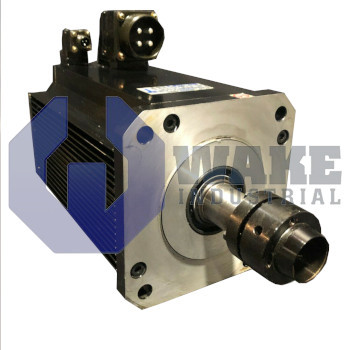 BL-MP400J-25SNB | The BL-MP400J-25SNB is manufactured by Okuma as part of their BL Servo Motor Series. This servo motor features a 4.4 kW rated output and a rated current of 25.9 Arms. The BL-MP400J-25SNB also boasts a 33 A current limit. | Image