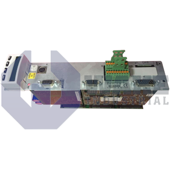 CDB01.1C-PB-ENS-ENS-ENS-ENS-L2-S-NN-FW | The CDB01.1C-PB-ENS-ENS-ENS-ENS-L2-S-NN-FW control unit is manufactured by Bosch Rexroth Indramat. The unit utilizes PROFIBUS as its form of master communication, and it is equipped with the Encoder Indradyn/Hiperface/1 Vpp/TLL interface option. | Image