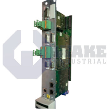 CDB01.1C-S3-EN1-EN1-EN2-EN2-NN-S-NN-FW | The CDB01.1C-S3-EN1-EN1-EN2-EN2-NN-S-NN-FW control unit is manufactured by Bosch Rexroth Indramat. The unit utilizes PROFIBUS as its form of master communication, and it is equipped with various interface options including Encoder HSF/RSF and Encoder EnDat 2.1/1Vpp/TLL. | Image