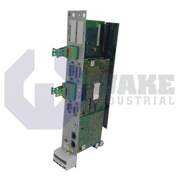 CDB01.1C-ET-EN1-EN1-EN2-EN2-NN-S-NN-FW | The CDB01.1C-ET-EN1-EN1-EN2-EN2-NN-S-NN-FW control unit is manufactured by Bosch Rexroth Indramat. The unit utilizes MultiEthernet as its form of master communication, and it is equipped with various interface options including Encoder HSF/RSF and Encoder EnDat 2.1/1Vpp/TLL. | Image