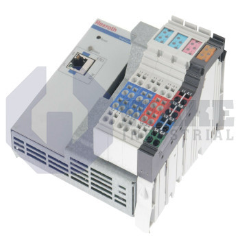 CML10.1-NN-210-NB-NNNN-NW | CML Control Drive is manufactured by Rexroth, Indramat, Bosch. This drive has 8 input terminals and 4 output terminals. The voltage of this drive is 24V dc and the network type is Ethernet. This drive's memory is min 32 MB. | Image