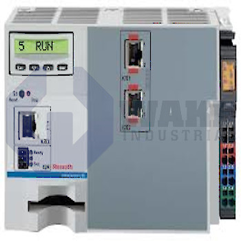 CML25.1-PN-400-NN-NNC1-NW | CML Control Drive is manufactured by Rexroth, Indramat, Bosch. This drive has 8 input terminals and 8 output terminals. The voltage of this drive is 24V dc and the network type is Ethernet. This drive's memory is min 128 MB. | Image
