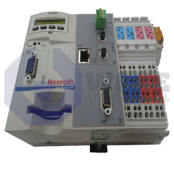 CML40.2-SP-330-NA-NNNN-NW | CML Control Drive is manufactured by Rexroth, Indramat, Bosch. This drive has 8 input terminals and 8 output terminals. The voltage of this drive is 24V dc and the network type is Ethernet. This drive's memory is min 64 MB. | Image