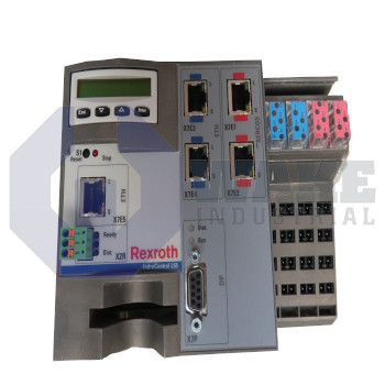 CML65.1-3P-504-NA-NNNN-NW | CML Control Drive is manufactured by Rexroth, Indramat, Bosch. This drive has 8 input terminals and 8 output terminals. The voltage of this drive is 24V dc and the network type is Ethernet. This drive's memory is min 256 MB. | Image