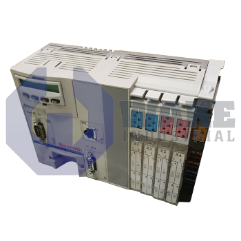 CML85.1-3P-705-FA-NNNN-NW | CML Control Drive is manufactured by Rexroth, Indramat, Bosch. This drive has 8 input terminals and 8 output terminals. The voltage of this drive is 24V dc and the network type is Ethernet. This drive's memory is min 256 MB. | Image