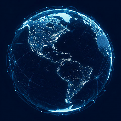 a globe of the world