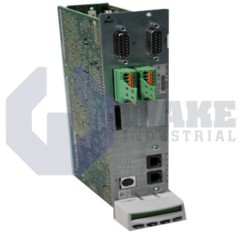 CSB01.1C-ET-ENS-EN1-L1-S-NN-FW | The CSB01.1C-ET-ENS-EN1-L1-S-NN-FW Servo Drive is manufactured by Rexroth Indramat Bosch. This servo drive has a Undefined Master Communication, the Encoder Option 1 is IndraDyn/Hiperface/1Vpp/TTL and the Encoder Option 2 is HSF/RSF. | Image