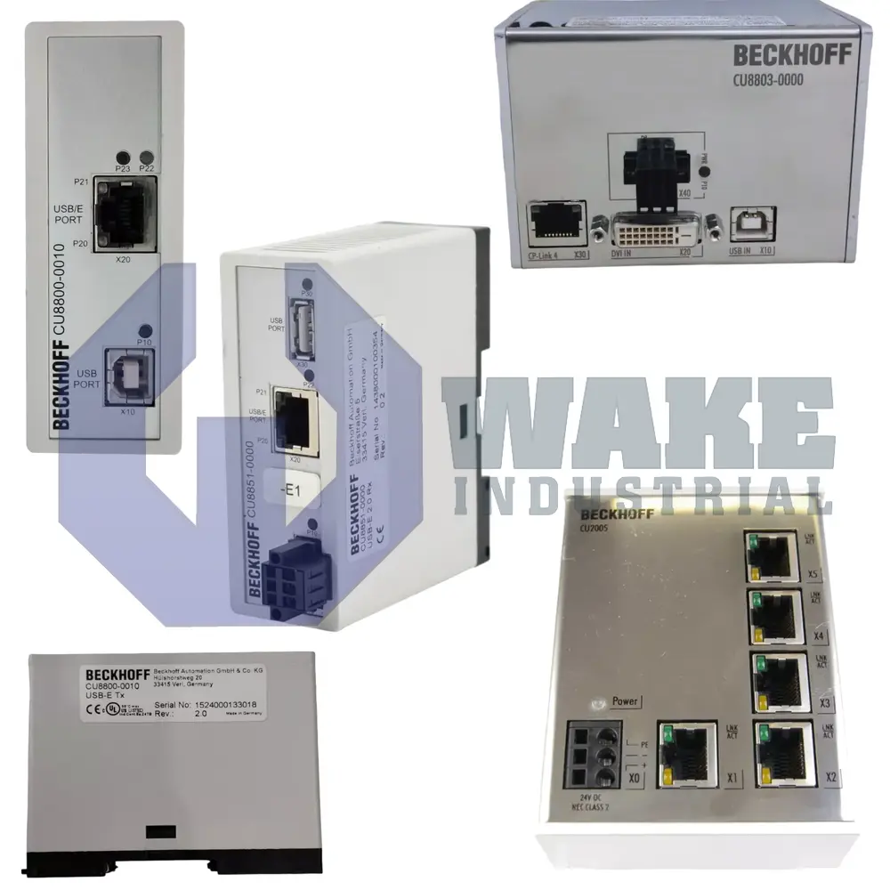 CU EtherCAT Junctions