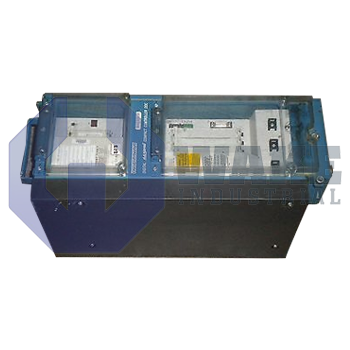 DDC01.1-K050A-DA02-00 | The DDC01.1-K050A-DA02-00 Servo Compact Controller is anufactured by Rexroth Indramat Bosch. This controller has a Air, Natural Convention  cooling type, a rated current of 50 A and a Standard (50 A? 200 A rated current) Noise Emission at Motor. This DDC Controller has a(n) ANALOG  Command Module. | Image