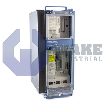 DDC01.1-K050A-DG04-00 | The DDC01.1-K050A-DG04-00 Servo Compact Controller is anufactured by Rexroth Indramat Bosch. This controller has a Air, Natural Convention  cooling type, a rated current of 50 A and a Standard (50 A? 200 A rated current) Noise Emission at Motor. This DDC Controller has a(n) Not Specified Command Module. | Image