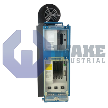 DDC01.1-K050A-DL04-01-FW | The DDC01.1-K050A-DL04-01-FW Servo Compact Controller is anufactured by Rexroth Indramat Bosch. This controller has a Air, Natural Convention  cooling type, a rated current of 50 A and a Standard (50 A? 200 A rated current) Noise Emission at Motor. This DDC Controller has a(n) Single Axis Positioning Control Command Module. | Image