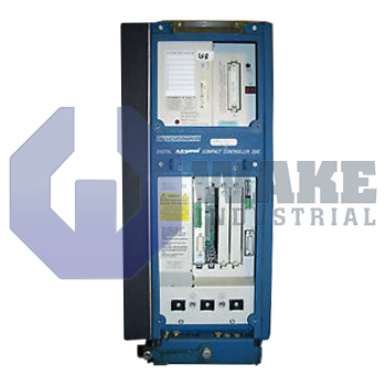 DDC01.1-K050B-DA01-00 | The DDC01.1-K050B-DA01-00 Servo Compact Controller is anufactured by Rexroth Indramat Bosch. This controller has a Air, Natural Convention  cooling type, a rated current of 50 A and a Reduced (only with 50 A Rated Current) Noise Emission at Motor. This DDC Controller has a(n) ANALOG  Command Module. | Image