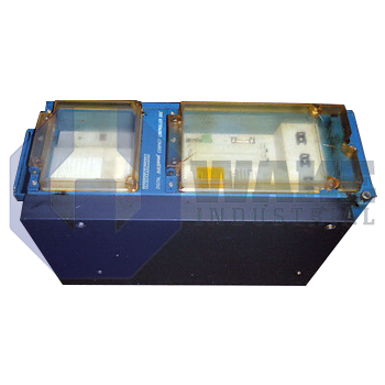 DDC01.1-K100A-DL01-00 | The DDC01.1-K100A-DL01-00 Servo Compact Controller is anufactured by Rexroth Indramat Bosch. This controller has a Air, Natural Convention  cooling type, a rated current of 100 A and a Standard (50 A? 200 A rated current) Noise Emission at Motor. This DDC Controller has a(n) Single Axis Positioning Control Command Module. | Image