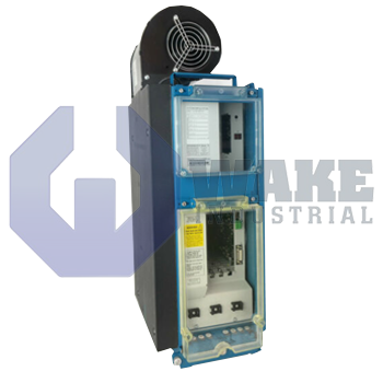 DDC01.1-K100A-DL04-00 | The DDC01.1-K100A-DL04-00 Servo Compact Controller is anufactured by Rexroth Indramat Bosch. This controller has a Air, Natural Convention  cooling type, a rated current of 100 A and a Standard (50 A? 200 A rated current) Noise Emission at Motor. This DDC Controller has a(n) Single Axis Positioning Control Command Module. | Image