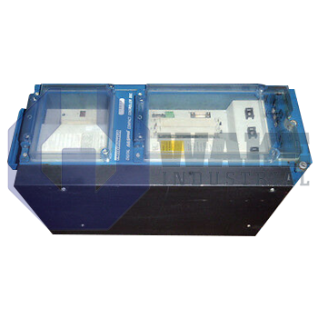 DDC01.1-K100A-DL04-01-FW | The DDC01.1-K100A-DL04-01-FW Servo Compact Controller is anufactured by Rexroth Indramat Bosch. This controller has a Air, Natural Convention  cooling type, a rated current of 100 A and a Standard (50 A? 200 A rated current) Noise Emission at Motor. This DDC Controller has a(n) Single Axis Positioning Control Command Module. | Image