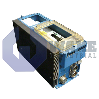 DDC01.1-K100A-DL20-00 | The DDC01.1-K100A-DL20-00 Servo Compact Controller is anufactured by Rexroth Indramat Bosch. This controller has a Air, Natural Convention  cooling type, a rated current of 100 A and a Standard (50 A? 200 A rated current) Noise Emission at Motor. This DDC Controller has a(n) Single Axis Positioning Control Command Module. | Image