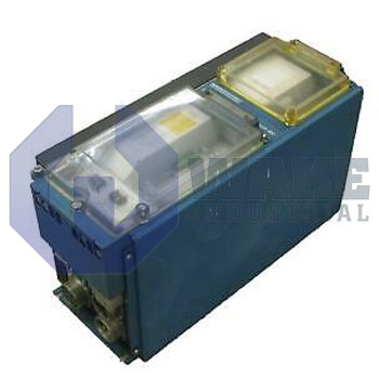 DDC01.1-K100A-DS24-03-FW | The DDC01.1-K100A-DS24-03-FW Servo Compact Controller is anufactured by Rexroth Indramat Bosch. This controller has a Air, Natural Convention  cooling type, a rated current of 100 A and a Standard (50 A? 200 A rated current) Noise Emission at Motor. This DDC Controller has a(n) SERCOS Command Module. | Image