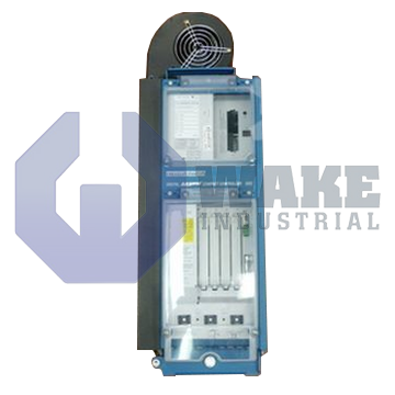 DDC01.1-K150A-DA01-00 | The DDC01.1-K150A-DA01-00 Servo Compact Controller is anufactured by Rexroth Indramat Bosch. This controller has a Air, Natural Convention  cooling type, a rated current of 150 A and a Standard (50 A? 200 A rated current) Noise Emission at Motor. This DDC Controller has a(n) ANALOG  Command Module. | Image