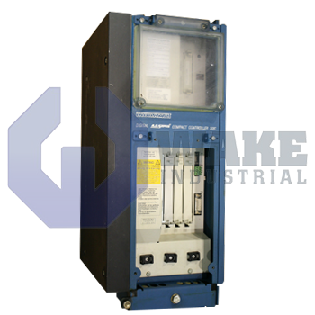 DDC01.1-K150A-DG04-00 | The DDC01.1-K150A-DG04-00 Servo Compact Controller is anufactured by Rexroth Indramat Bosch. This controller has a Air, Natural Convention  cooling type, a rated current of 150 A and a Standard (50 A? 200 A rated current) Noise Emission at Motor. This DDC Controller has a(n) Not Specified Command Module. | Image