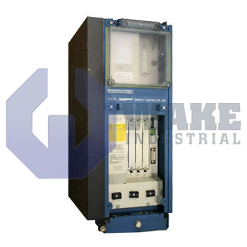DDC01.1-K150A-DL04-00 | The DDC01.1-K150A-DL04-00 Servo Compact Controller is anufactured by Rexroth Indramat Bosch. This controller has a Air, Natural Convention  cooling type, a rated current of 150 A and a Standard (50 A? 200 A rated current) Noise Emission at Motor. This DDC Controller has a(n) Single Axis Positioning Control Command Module. | Image