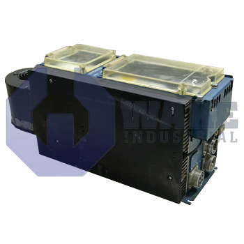 DDC01.1-K150A-DS01-01 | The DDC01.1-K150A-DS01-01 Servo Compact Controller is anufactured by Rexroth Indramat Bosch. This controller has a Air, Natural Convention  cooling type, a rated current of 150 A and a Standard (50 A? 200 A rated current) Noise Emission at Motor. This DDC Controller has a(n) SERCOS Command Module. | Image