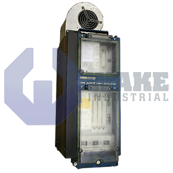 DDC01.2-K100A-D | The DDC01.2-K100A-D Servo Compact Controller is anufactured by Rexroth Indramat Bosch. This controller has a Air, Natural Convention  cooling type, a rated current of 100 A and a Standard (100 A? 200 A rated current) Noise Emission at Motor. This DDC Controller has a(n) Not Specified Command Module. | Image