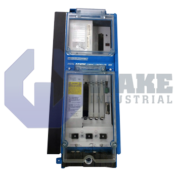 DDC01.2-K050A-DL30-01-FW | The DDC01.2-K050A-DL30-01-FW Servo Compact Controller is anufactured by Rexroth Indramat Bosch. This controller has a Air, Natural Convention  cooling type, a rated current of 50 A and a Standard (100 A? 200 A rated current) Noise Emission at Motor. This DDC Controller has a(n) Single Axis Positioning Control Command Module. | Image