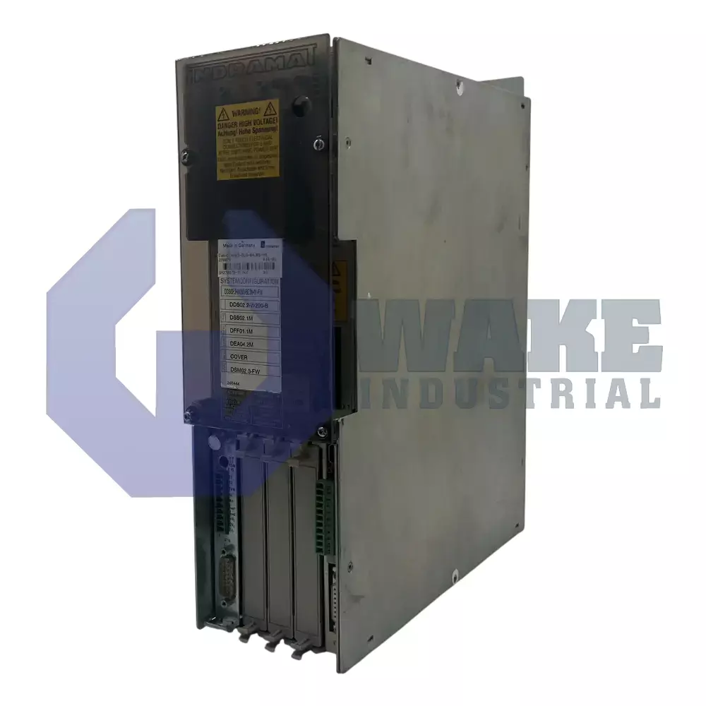 Bosch Rexroth Indramat DDS02.1-W015-RA02-00 Main (Front Left) image