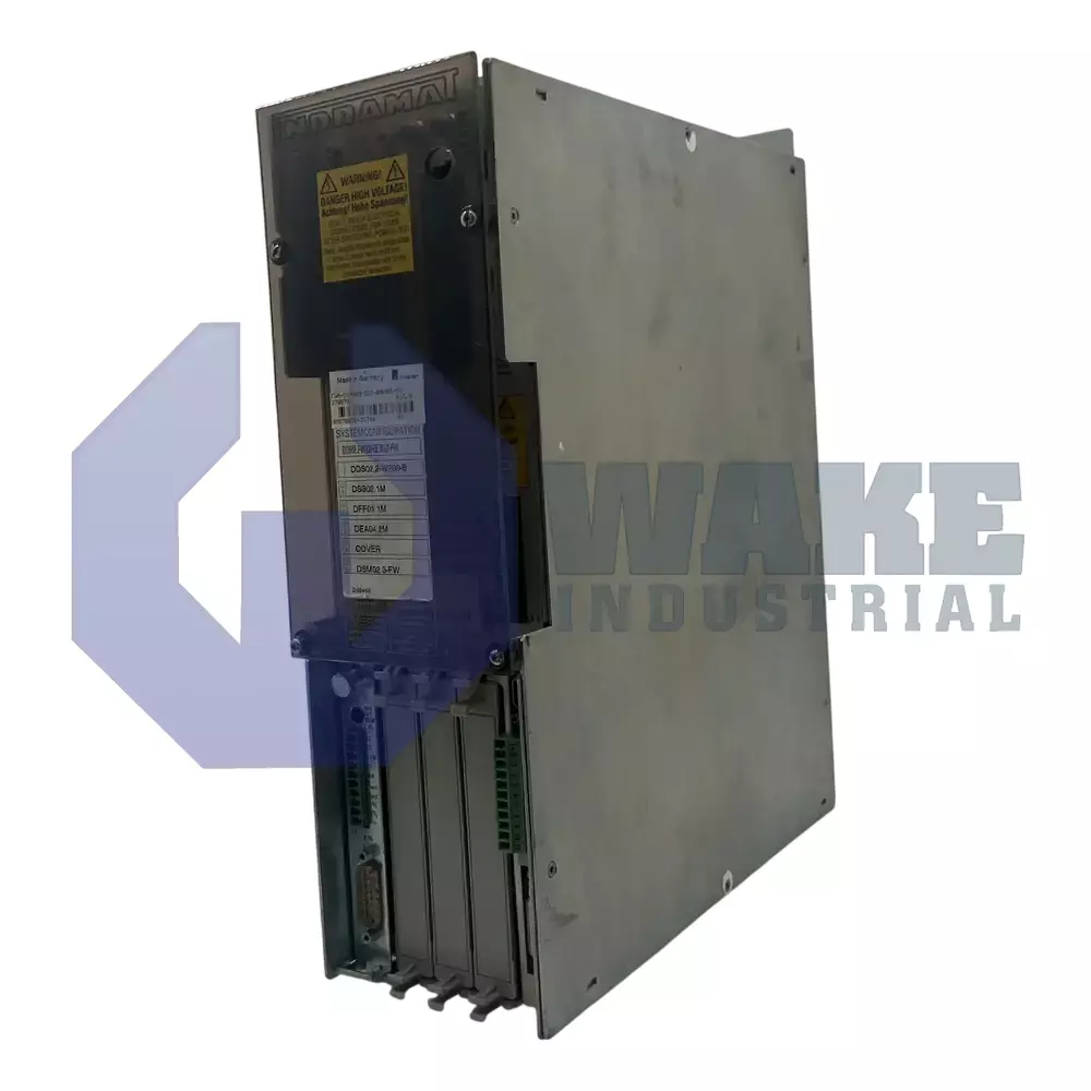 Bosch Rexroth Indramat DDS02.1-W015-RA02-01 Main (Front Left) image