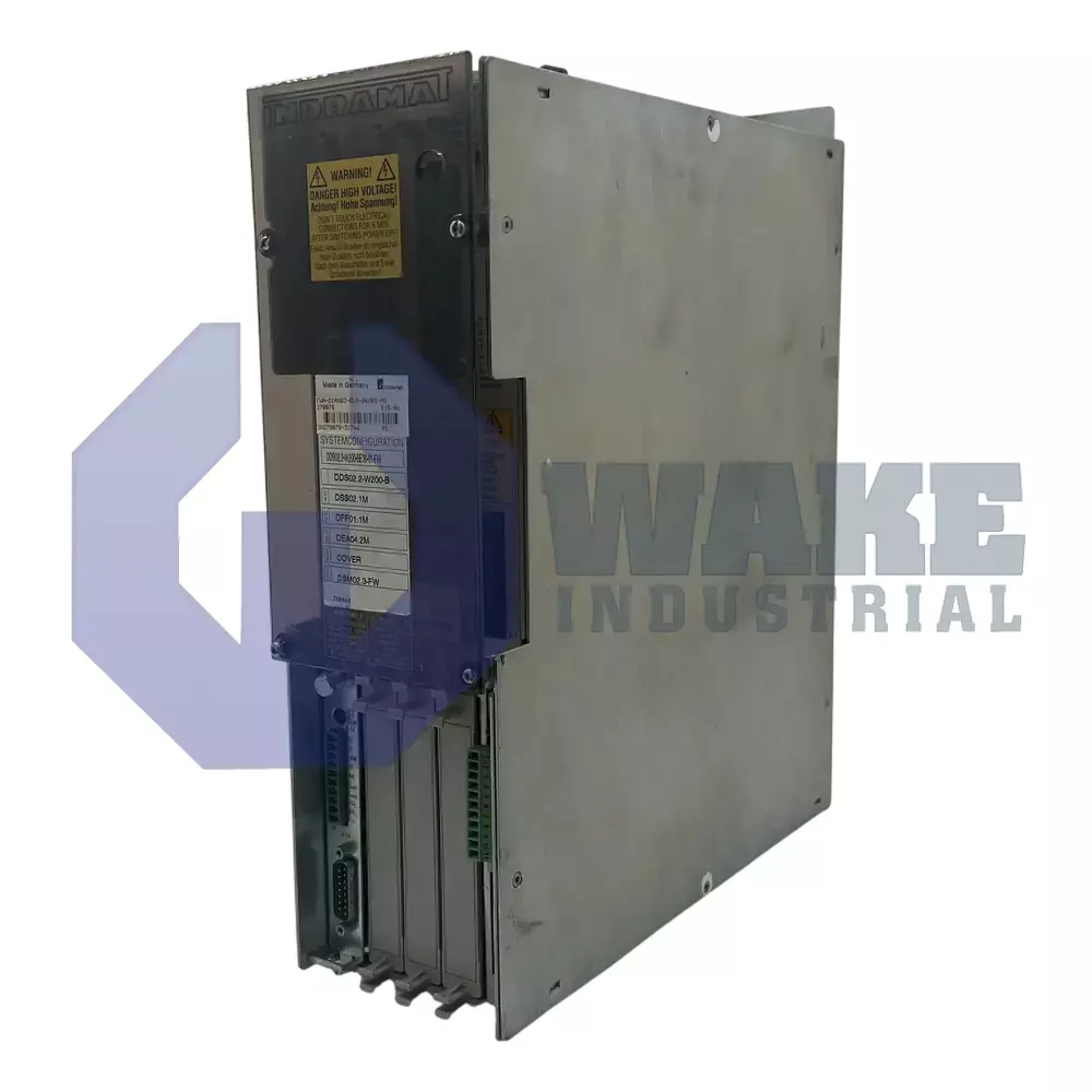 Bosch Rexroth Indramat DDS02.1-W015-RC01-01-FW Main (Front Left) image