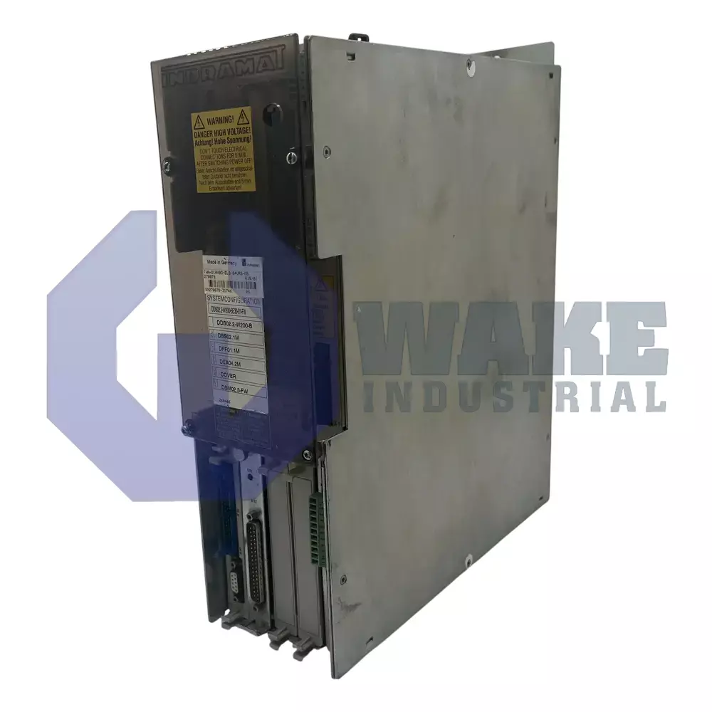 Bosch Rexroth Indramat DDS02.1-W015-RL01-01-FW Main (Front Left) image