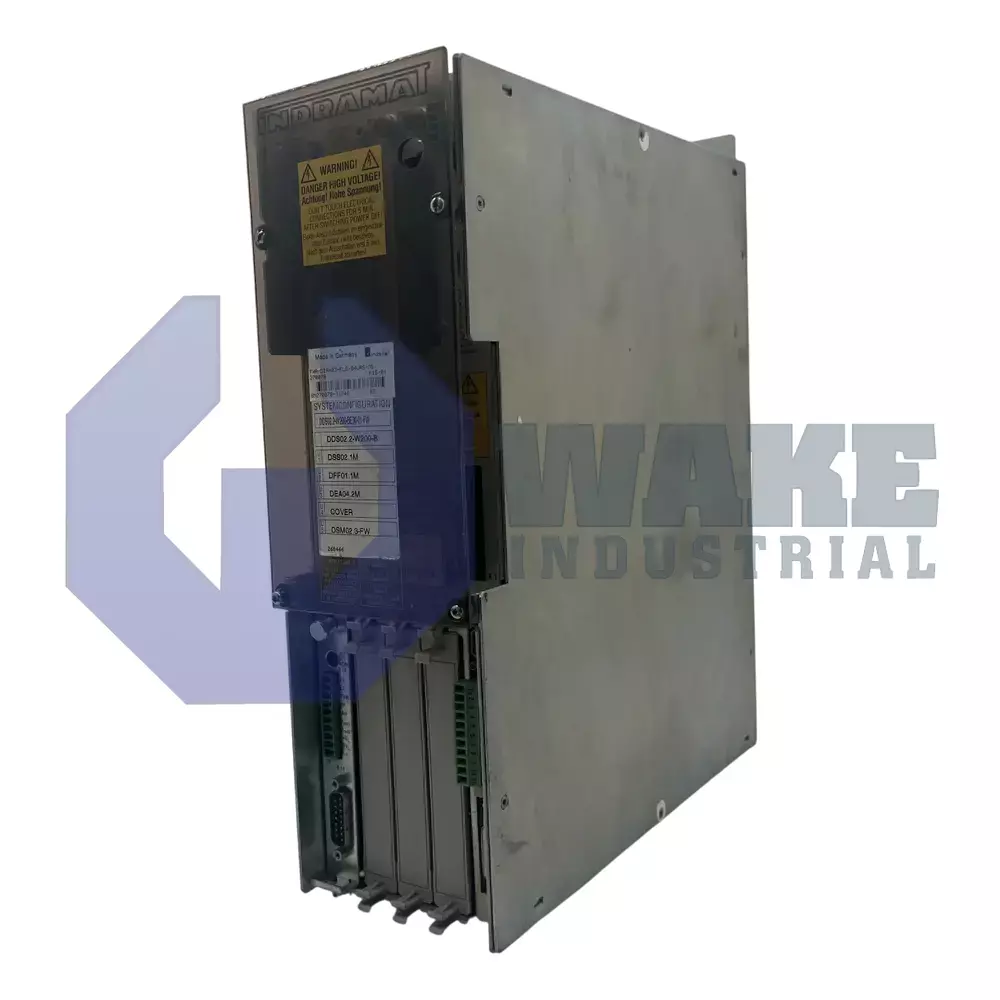 Bosch Rexroth Indramat DDS02.1-W025-RA01-00 Main (Front Left) image