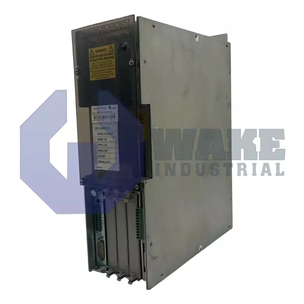 Bosch Rexroth Indramat DDS02.1-W025-RA02-02-FW Main (Front Left) image