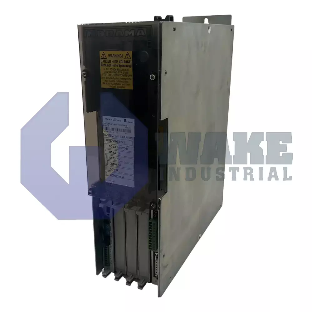 Bosch Rexroth Indramat DDS02.1-W025-RS01-01 Main (Front Left) image