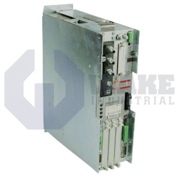 DDS02.1-W025-D | The DDS02.1-W025-D Servo Drive is manufactured by Bosch Rexorth Indramat. The drive operates with Internal Cooling, 25 A rated current, and Digital Servo Feedback. | Image